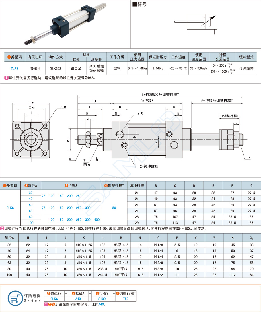 可調(diào)行程型標準氣缸作用與優(yōu)缺點 可調(diào)行程型標準氣缸作用與優(yōu)缺點
